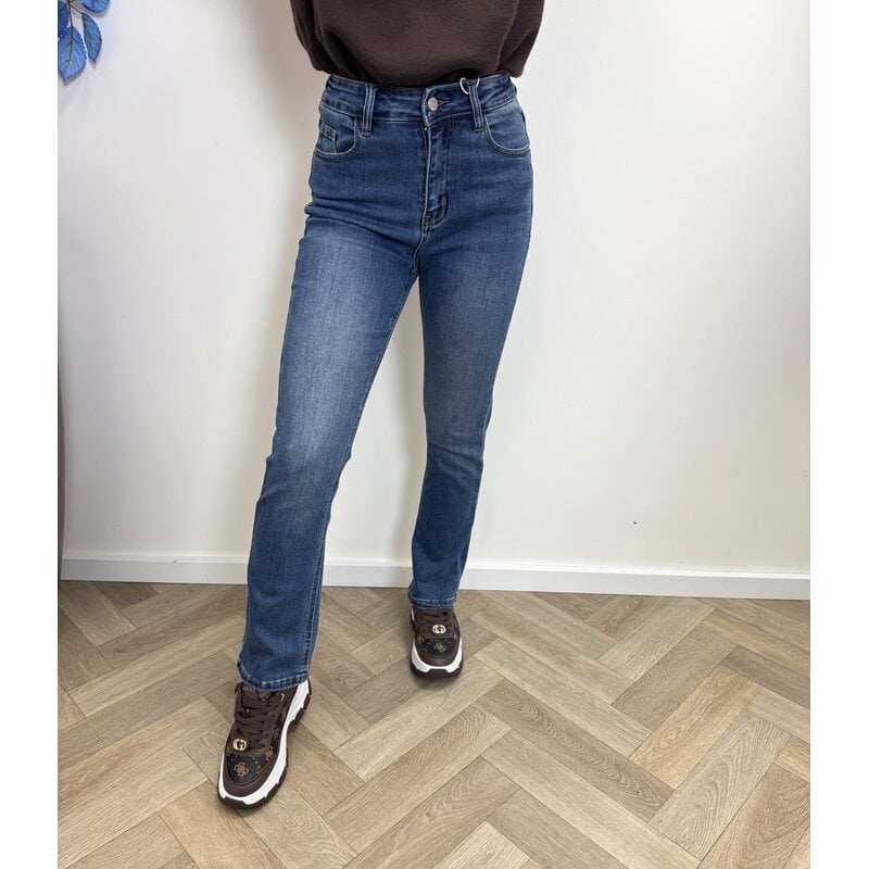 jeans straight folyrose blue fy-10850