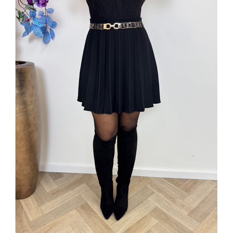 Basic skirt Yumi QX68 Black