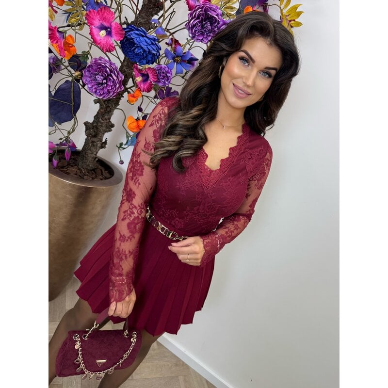 Body Lace Amy V548 Bordeaux