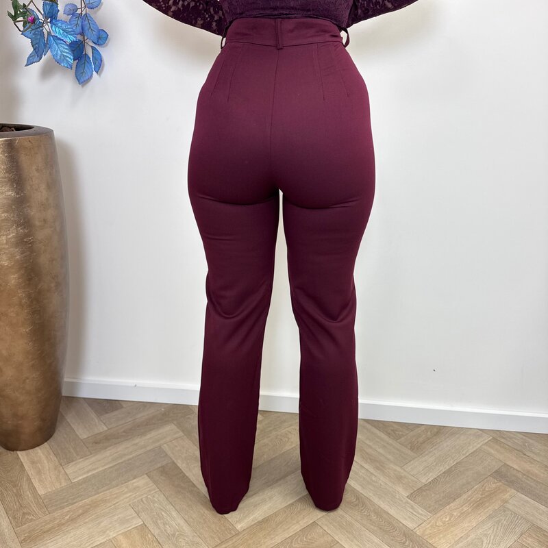 Pantalon Eight Paris Wine M212-1