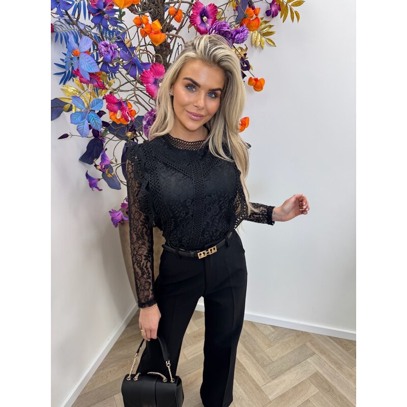 Lace Top Jolie Black 2111