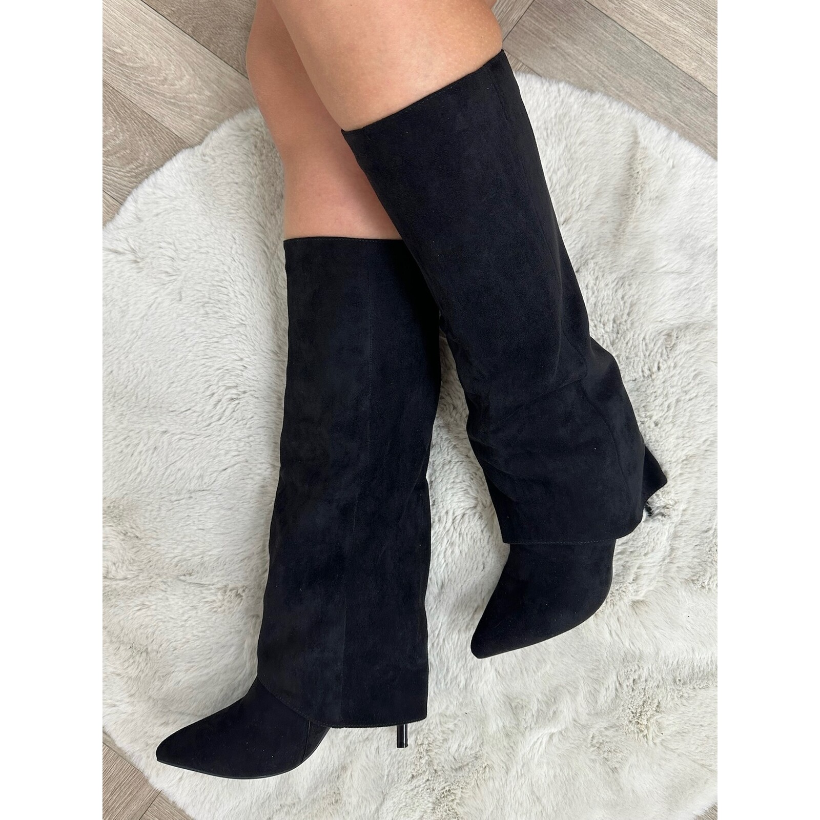 Hak Laars Lilly Suede HBL-179 Black