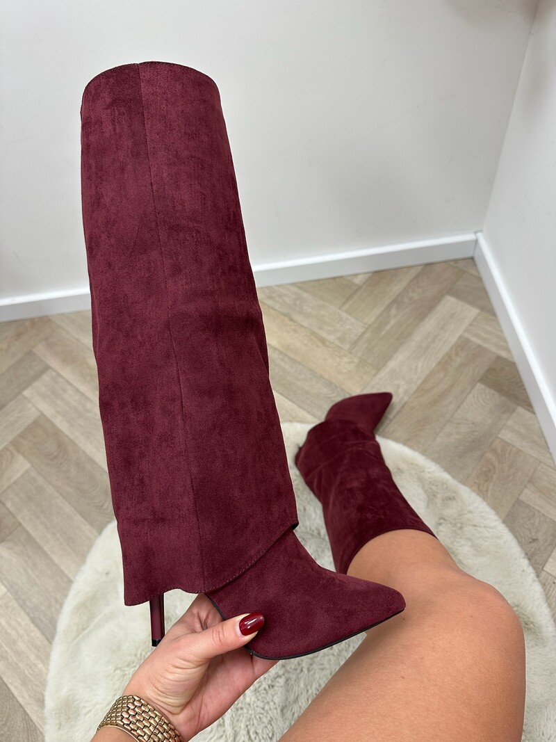 Hak Laars Lilly Suede HBL-179 Wine