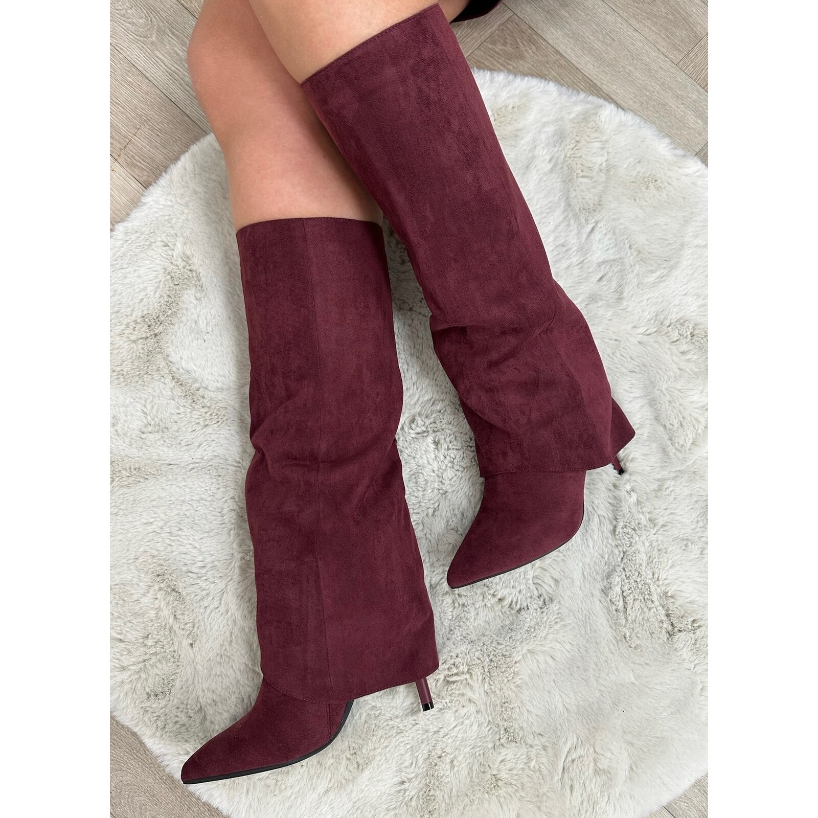 Hak Laars Lilly Suede HBL-179 Wine