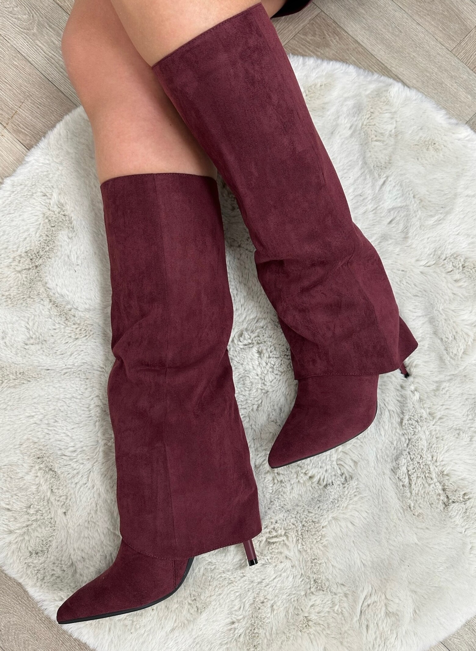 Hak Laars Lilly Suede HBL-179 Wine
