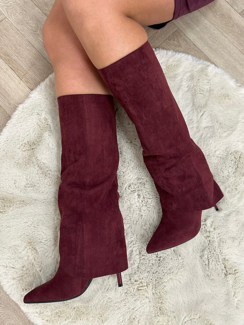 Hak Laars Lilly Suede HBL-179 Wine