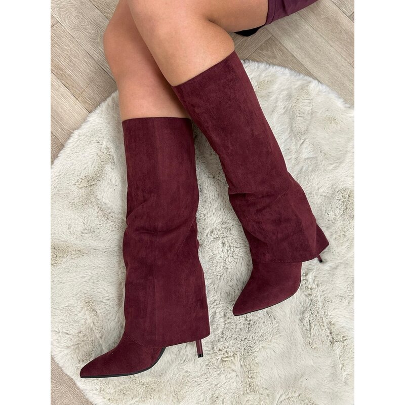Hak Laars Lilly Suede HBL-179 Wine