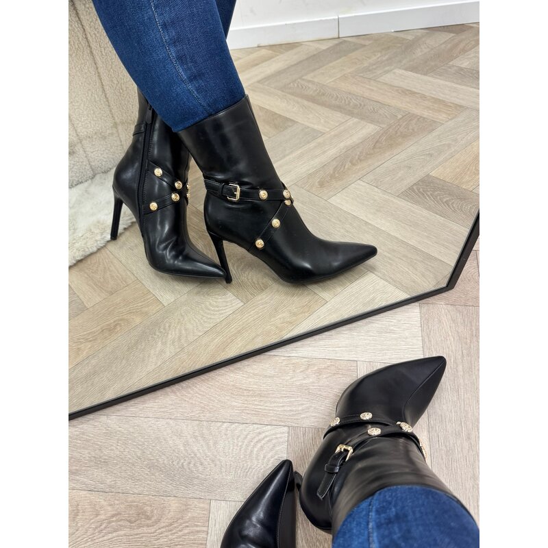 Hak Laars With Gold 0-656 Black