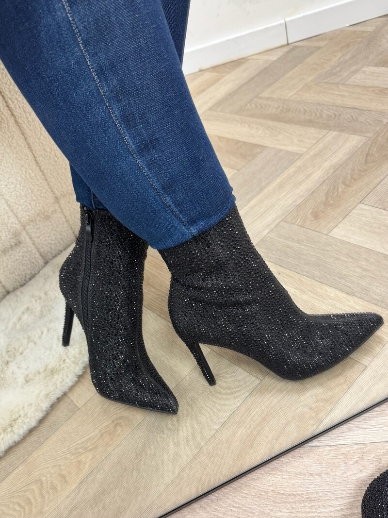 Hak laars full Diamonds Black 0-603