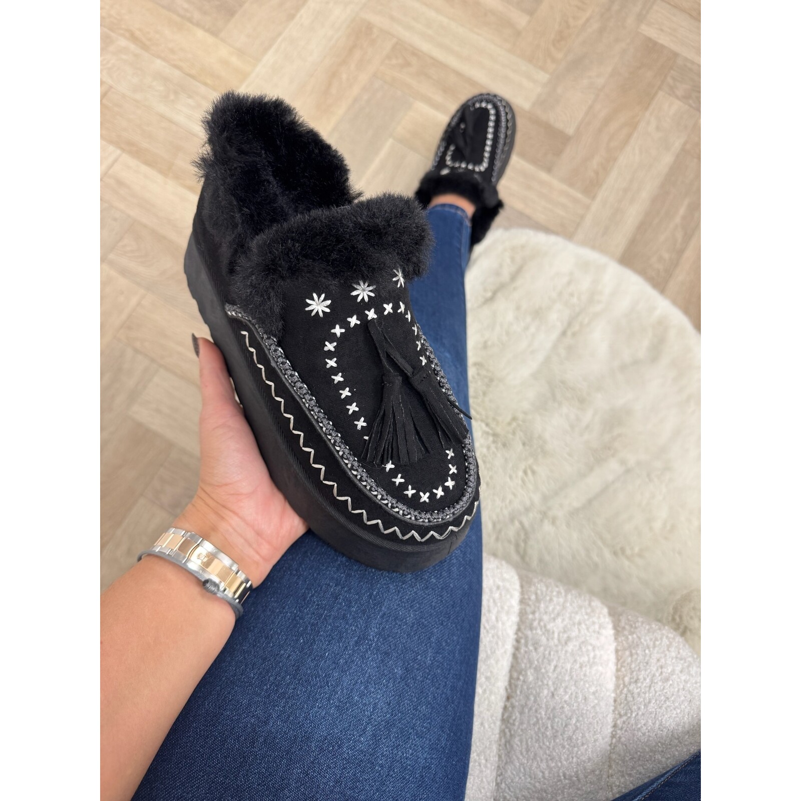 Boots Uggie Hailey HEY-556 Black