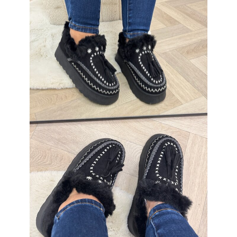 Boots Uggie Hailey HEY-556 Black