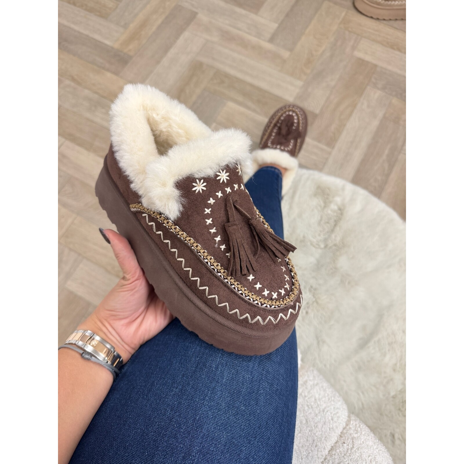 Boots Uggie Hailey HEY-556 Choco