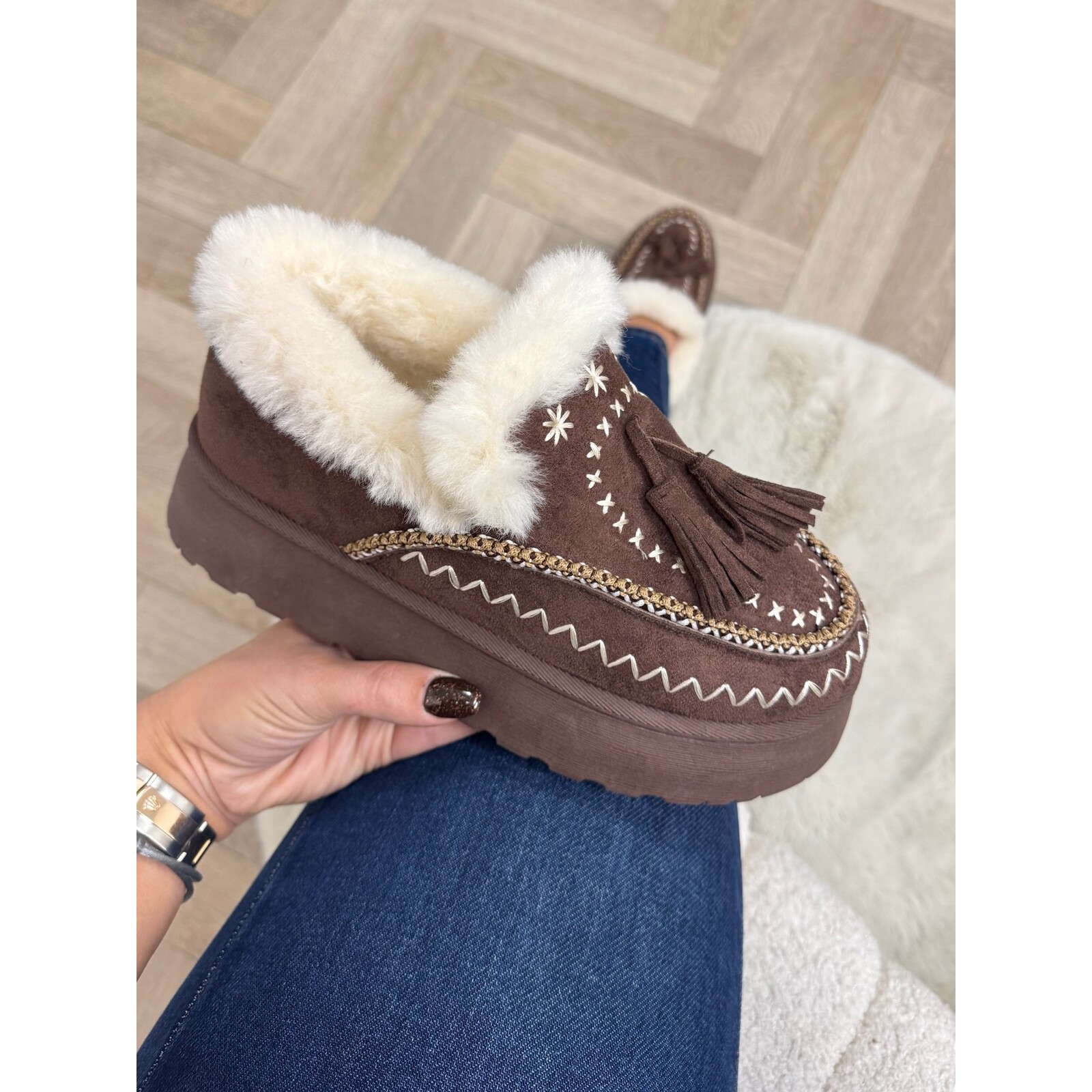 Boots Uggie Hailey HEY-556 Choco