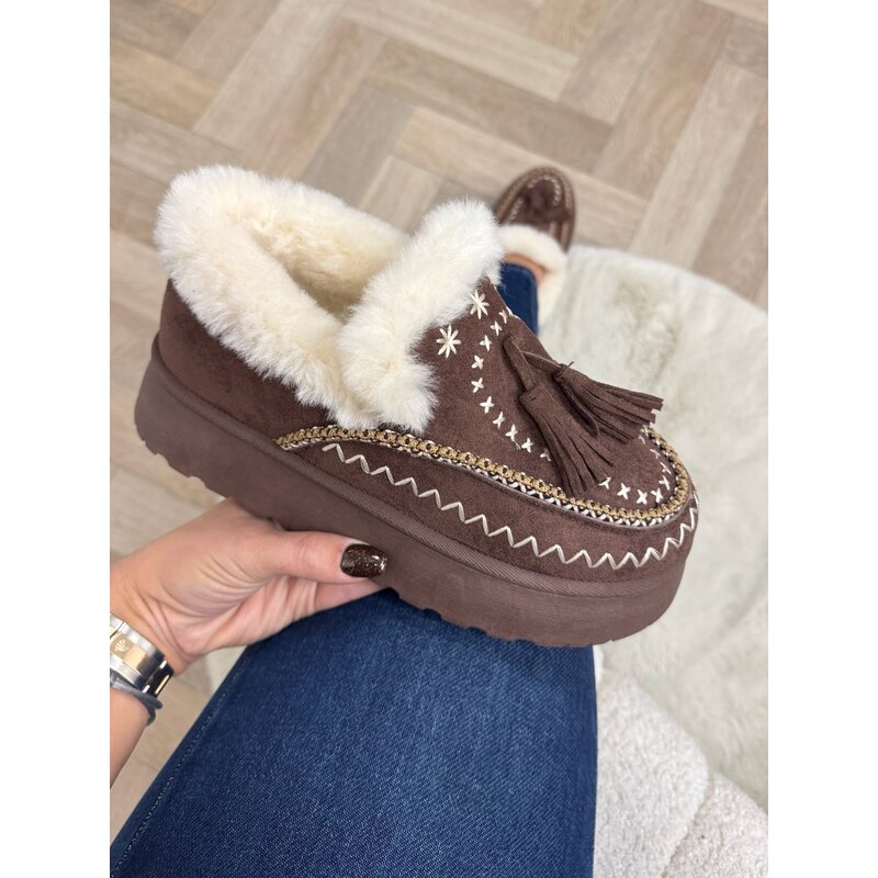 Boots Uggie Hailey HEY-556 Choco