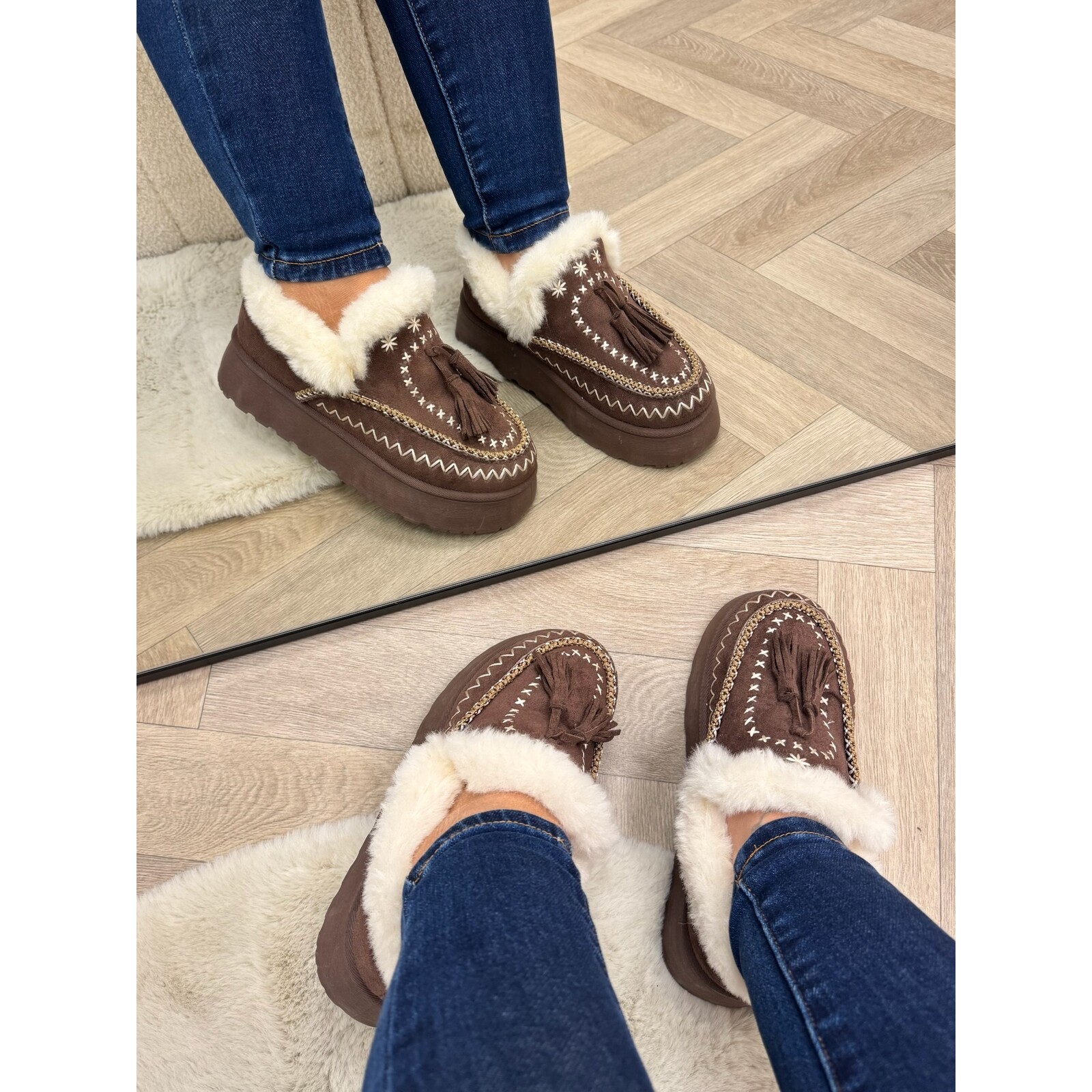 Boots Uggie Hailey HEY-556 Choco