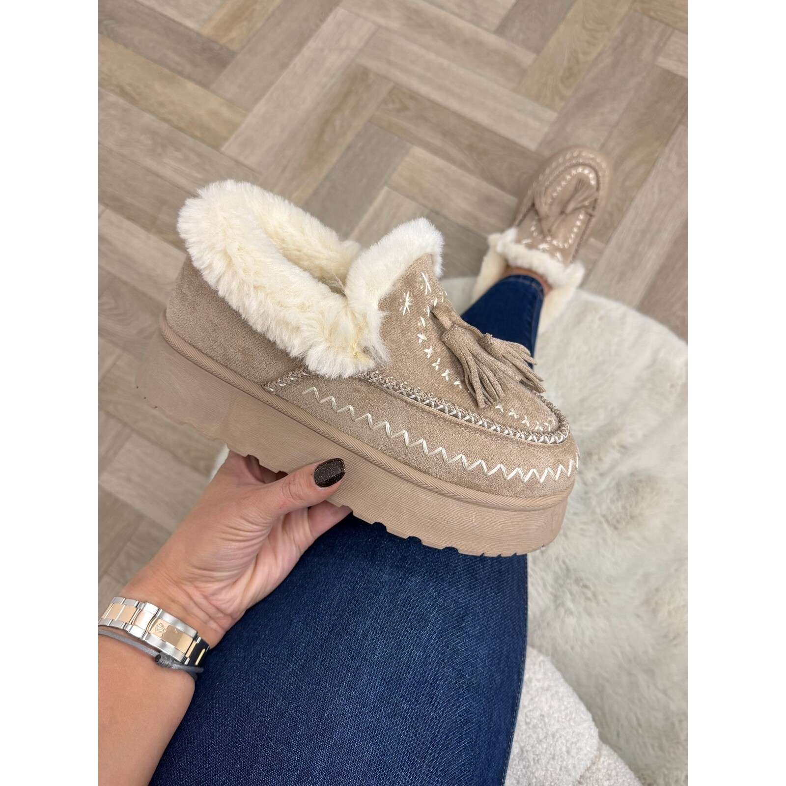 Boots Uggie Hailey HEY-556 Taupe