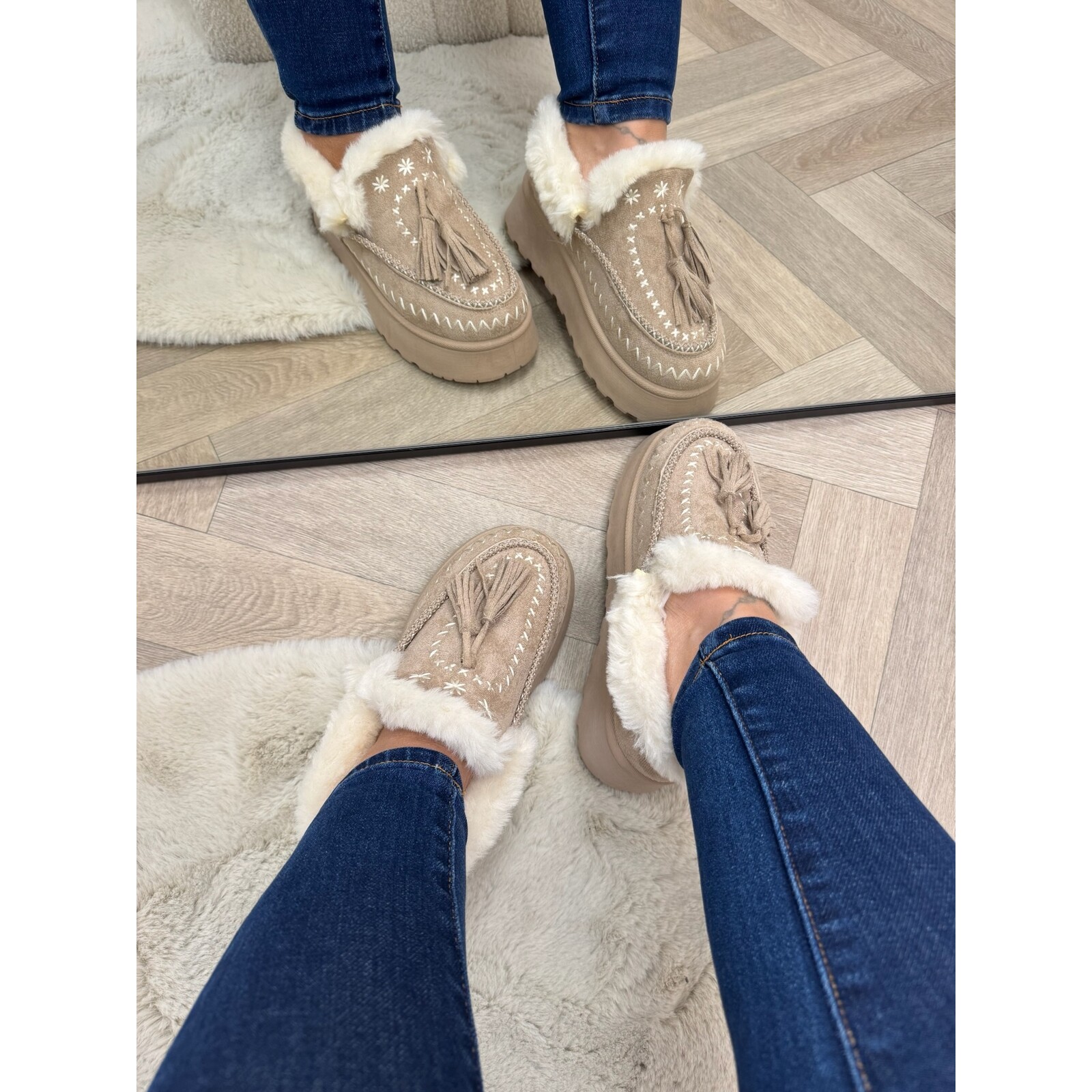 Boots Uggie Hailey HEY-556 Taupe