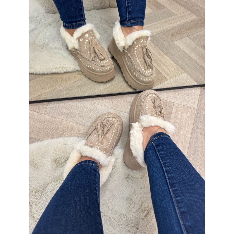 Boots Uggie Hailey HEY-556 Taupe