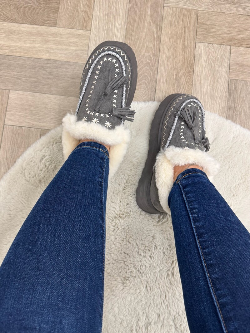 Boots Uggie Hailey HEY-556 Grey