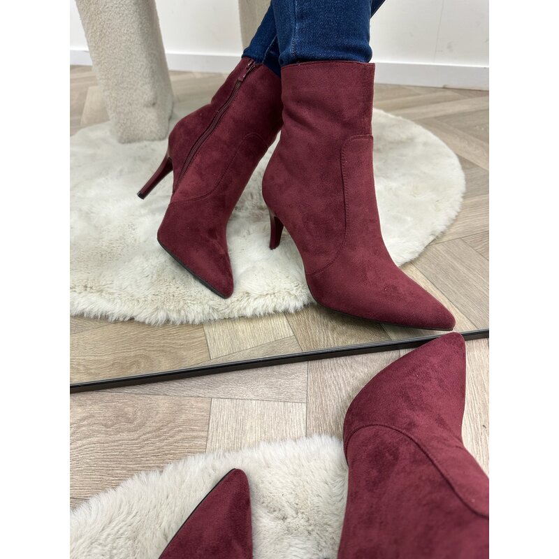 Hak laars Suede Gina DES610S Wine