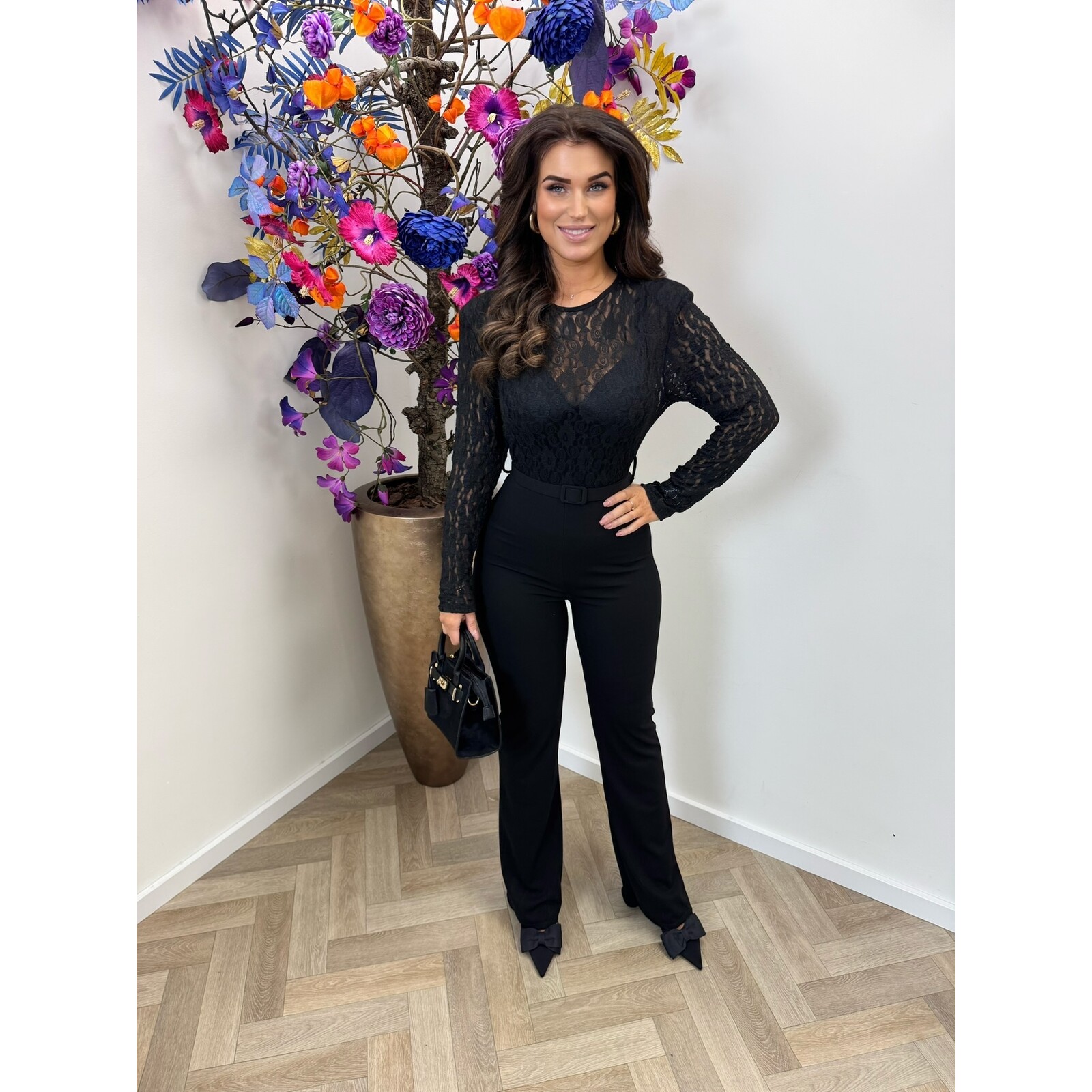 Jumpsuit Sita Lace Black