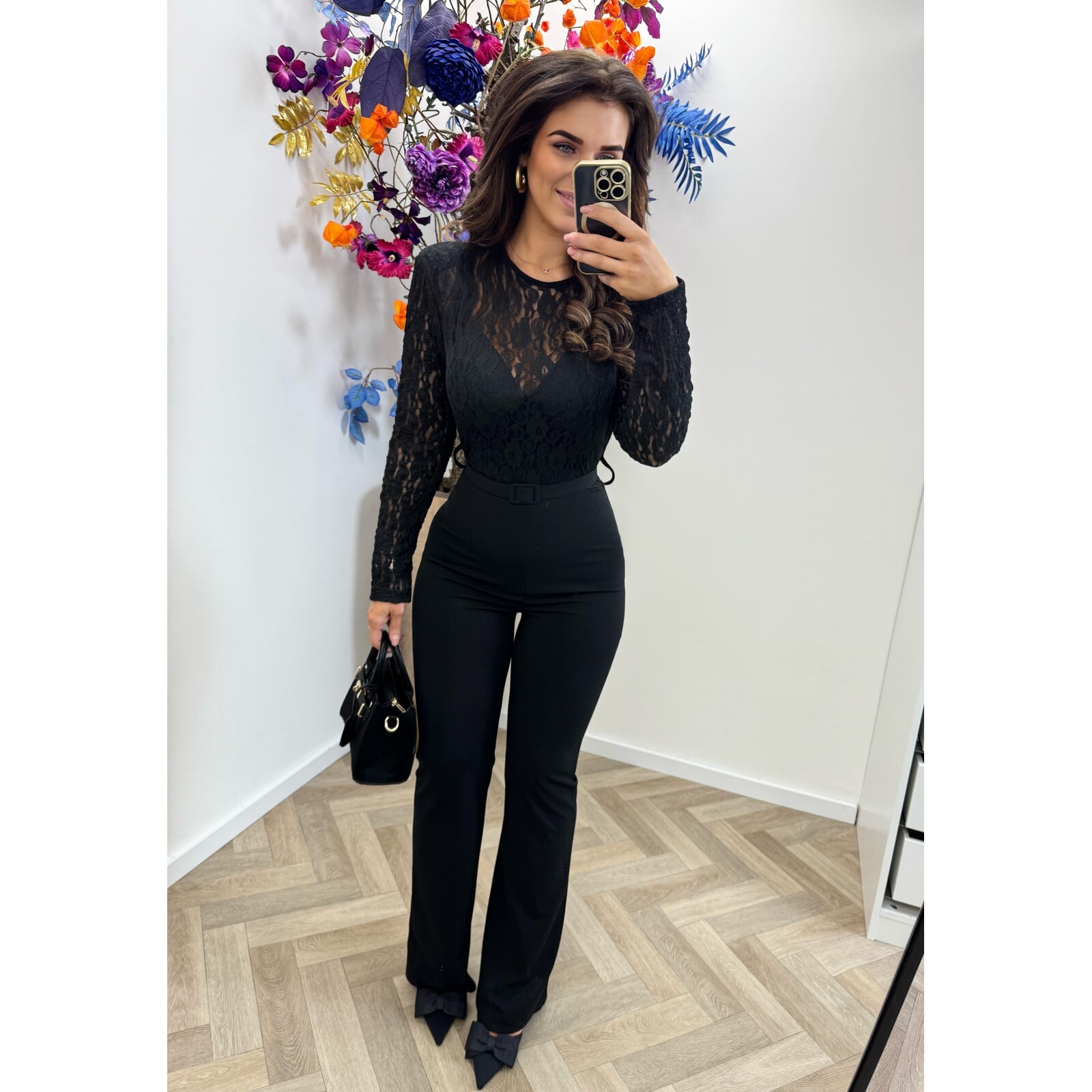 Jumpsuit Sita Lace Black