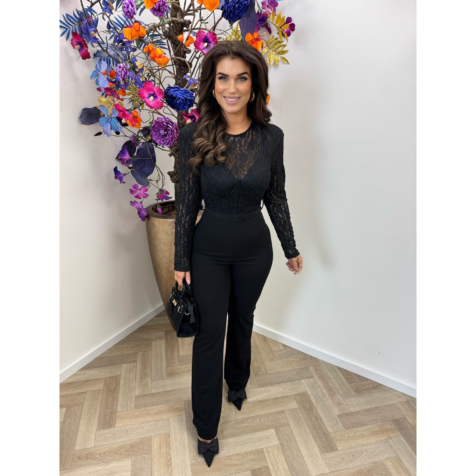 Jumpsuit Sita Lace Black