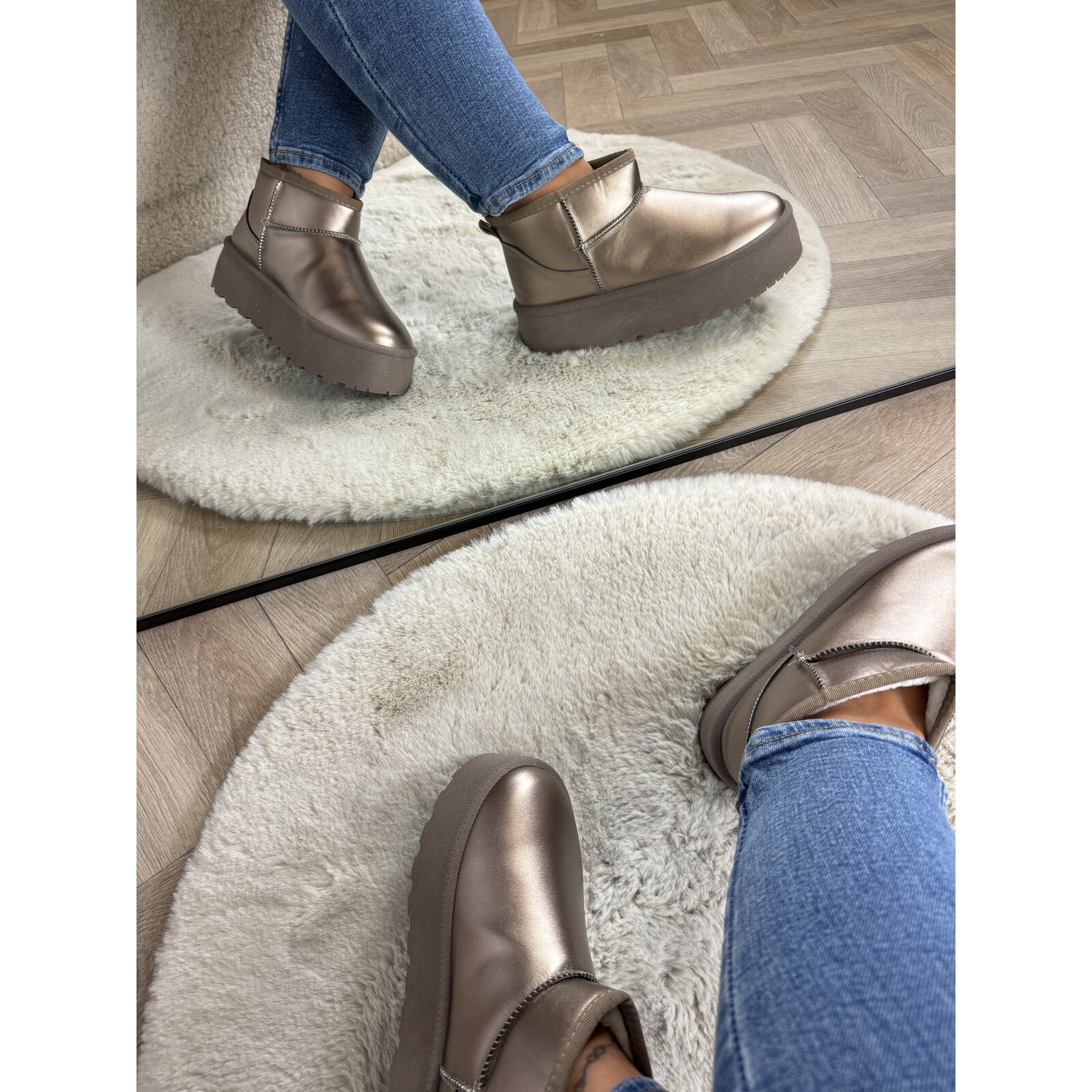 Uggies Leder Gun LX23-001