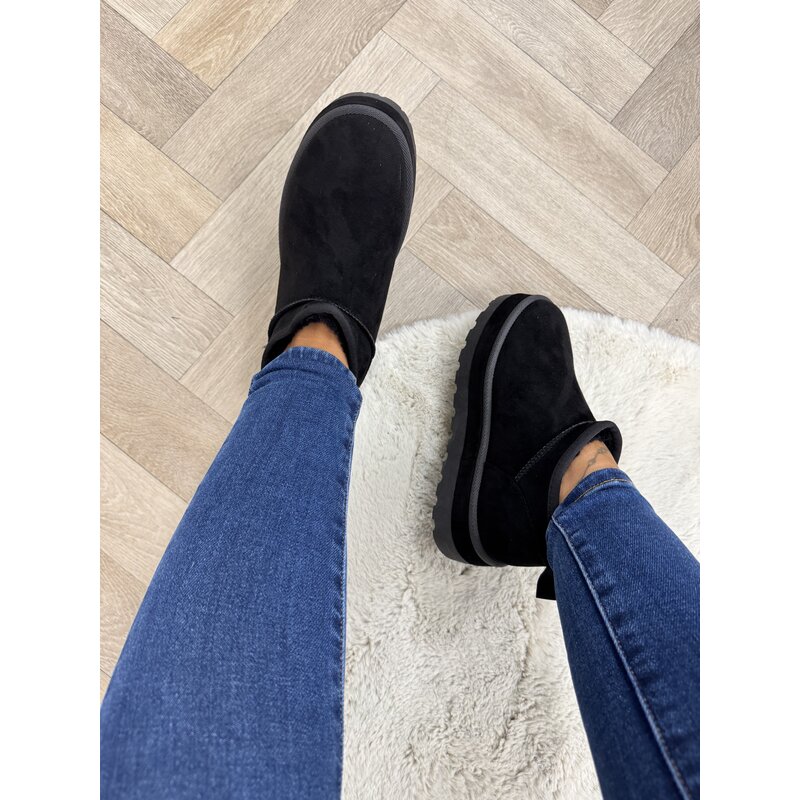 Uggies suede LT230-18 Black