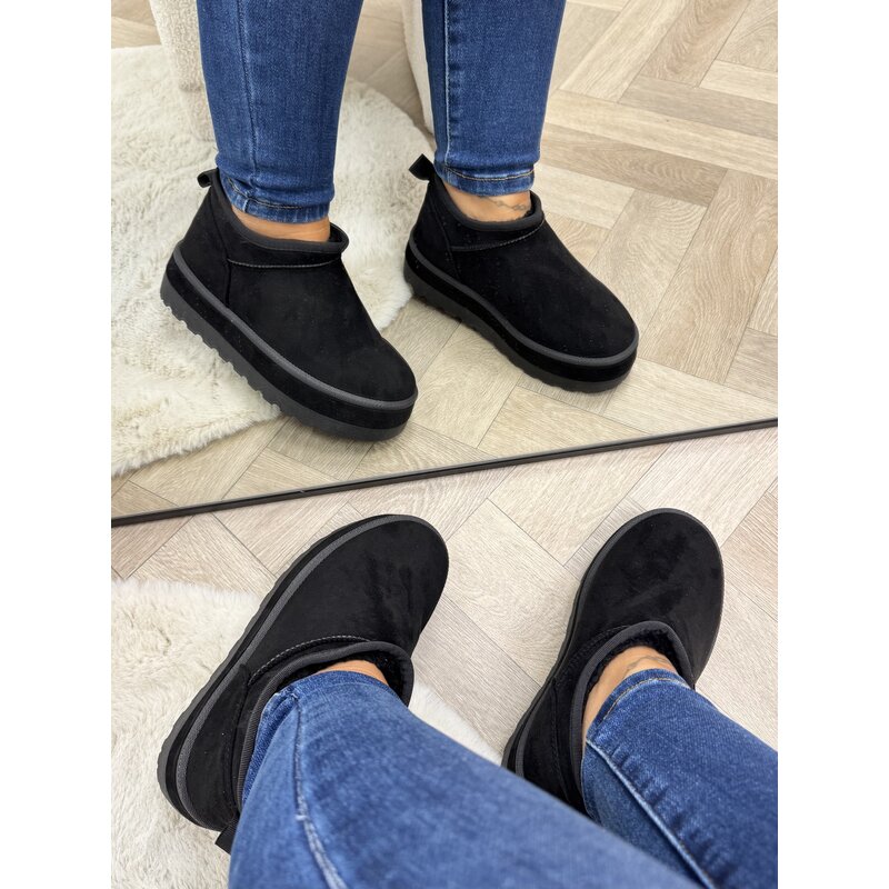 Uggies suede LT230-18 Black