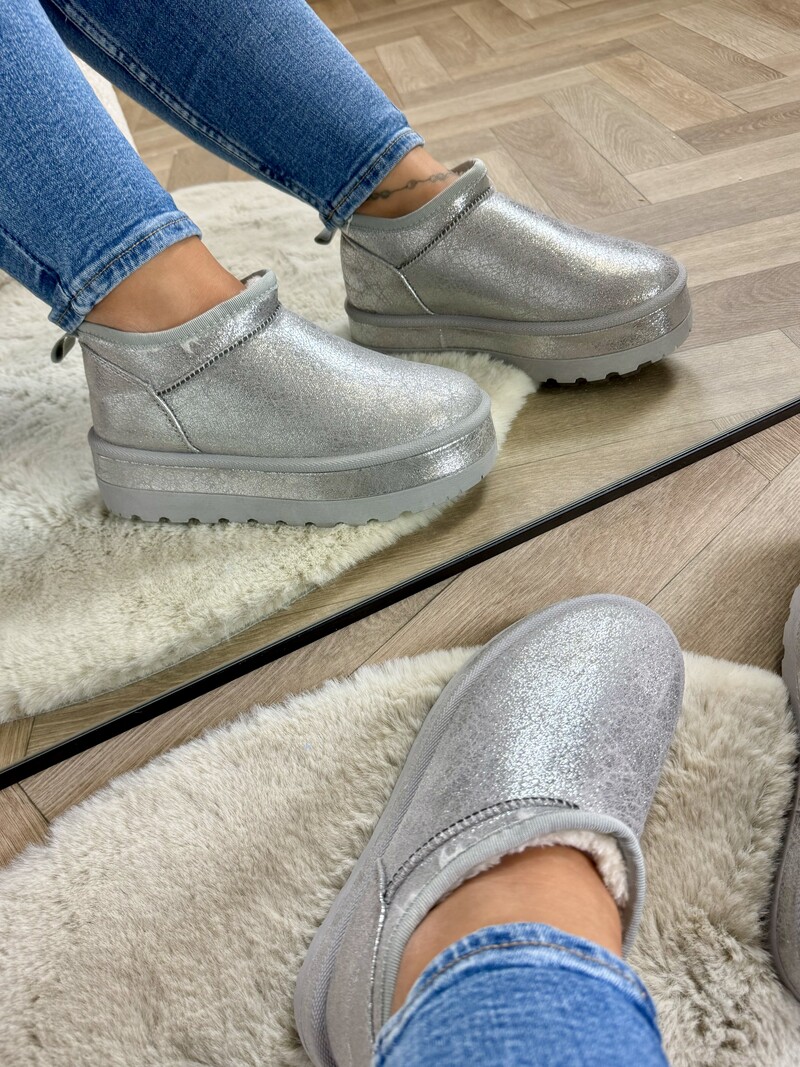 Uggies suede LT230-18 Silver