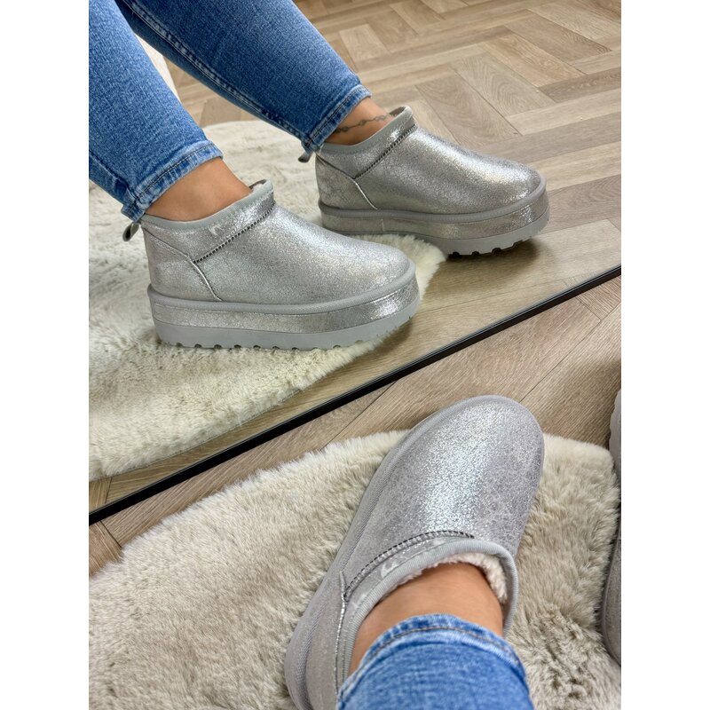 Uggies suede LT230-18 Silver