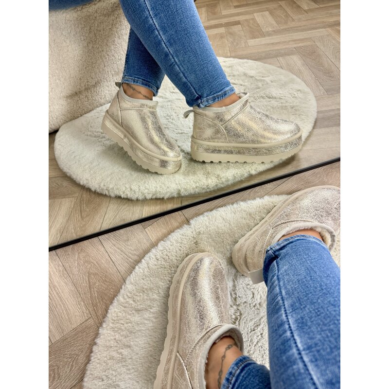 Uggies suede LT230-18 Gold