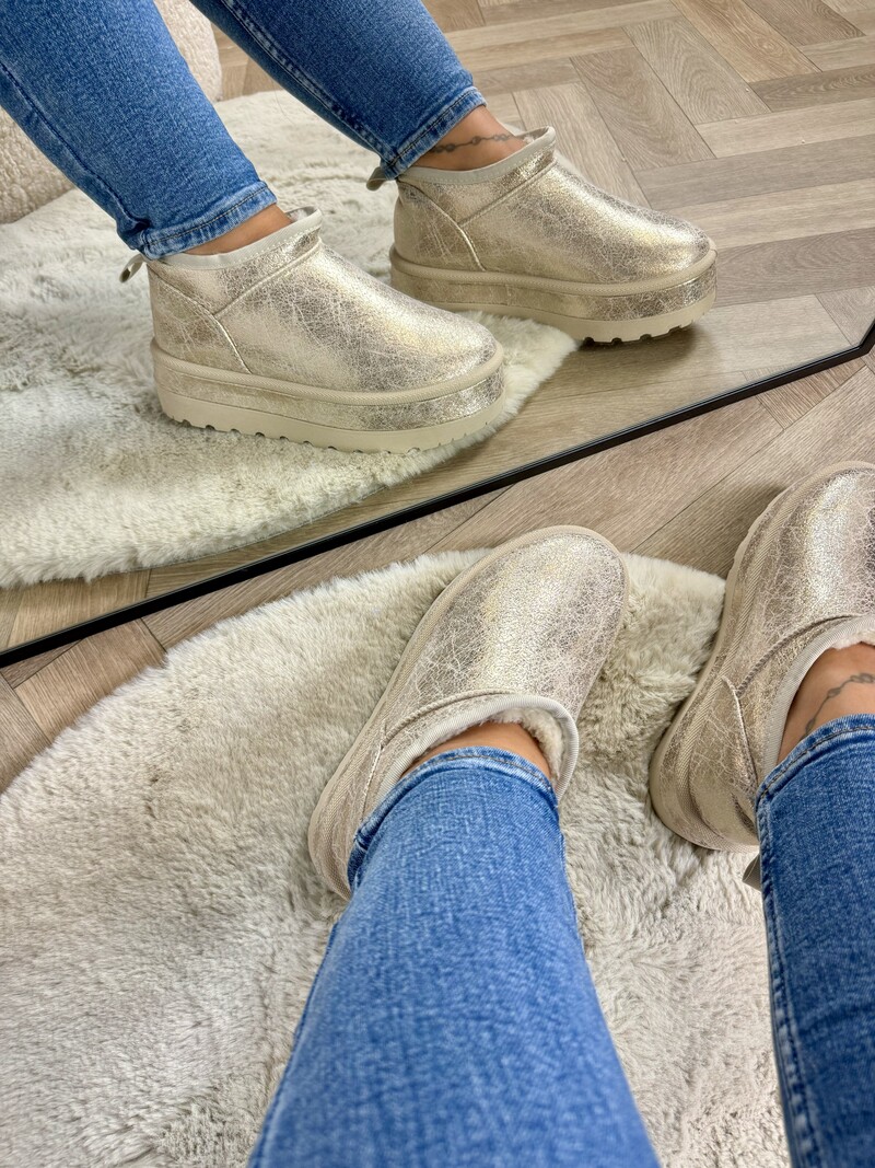 Uggies suede LT230-18 Gold