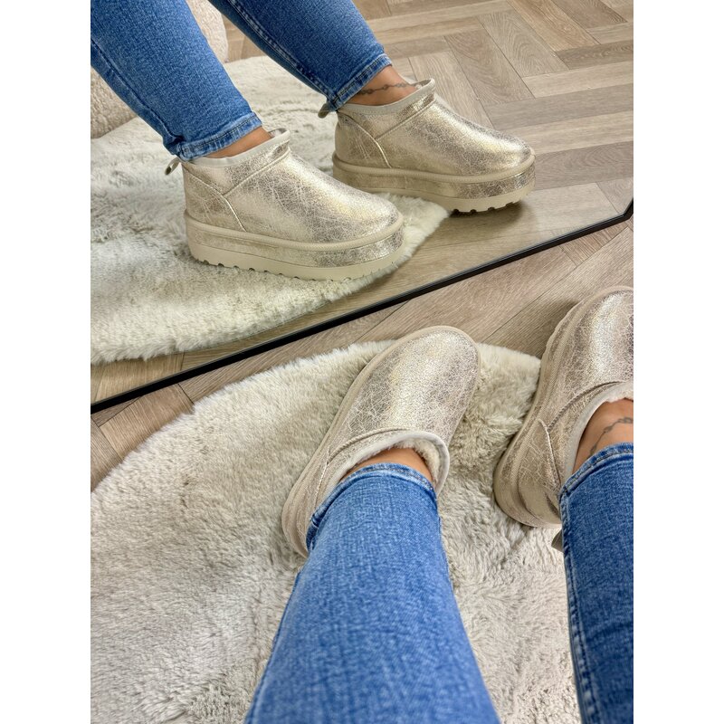 Uggies suede LT230-18 Gold