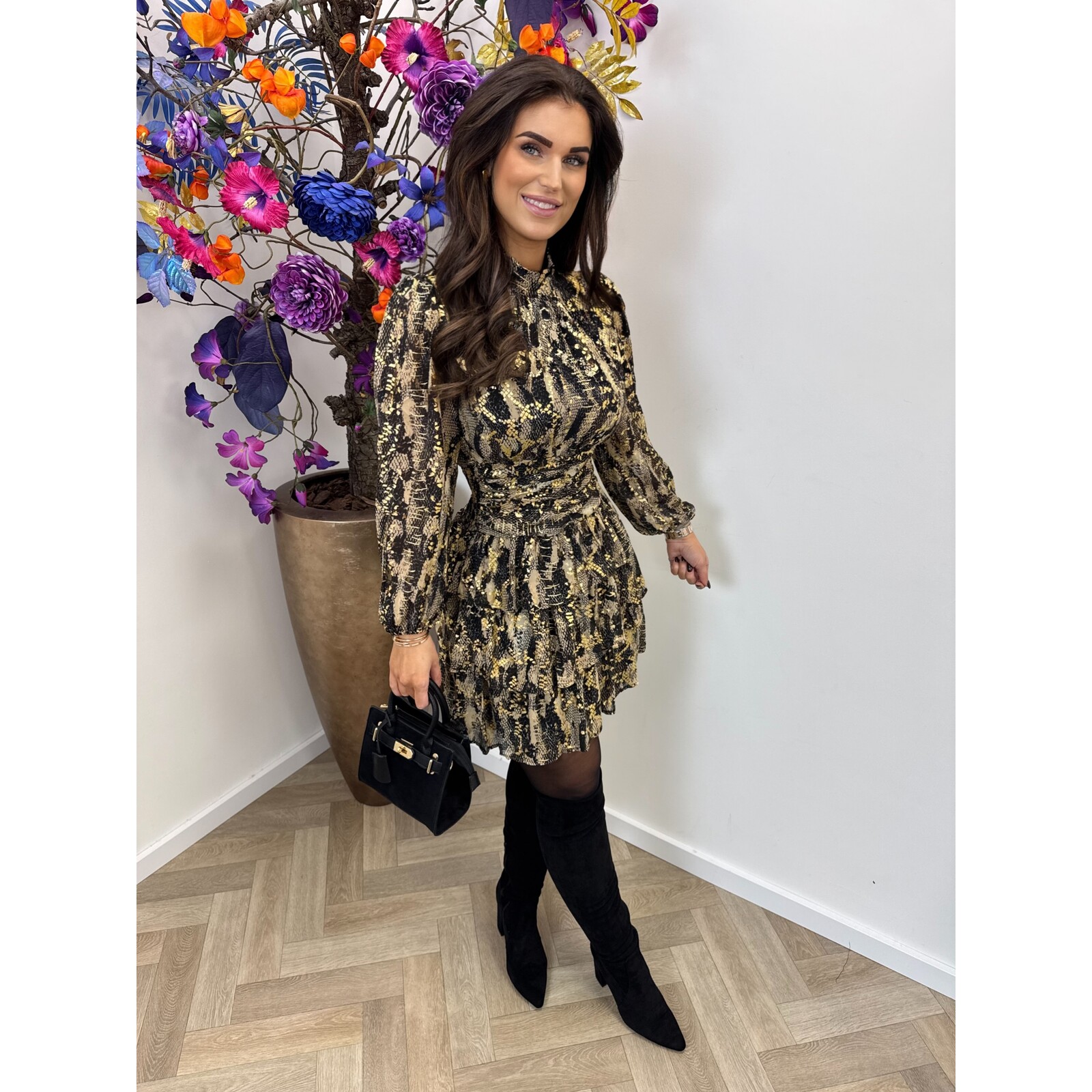 Dress animal gold cy4473a