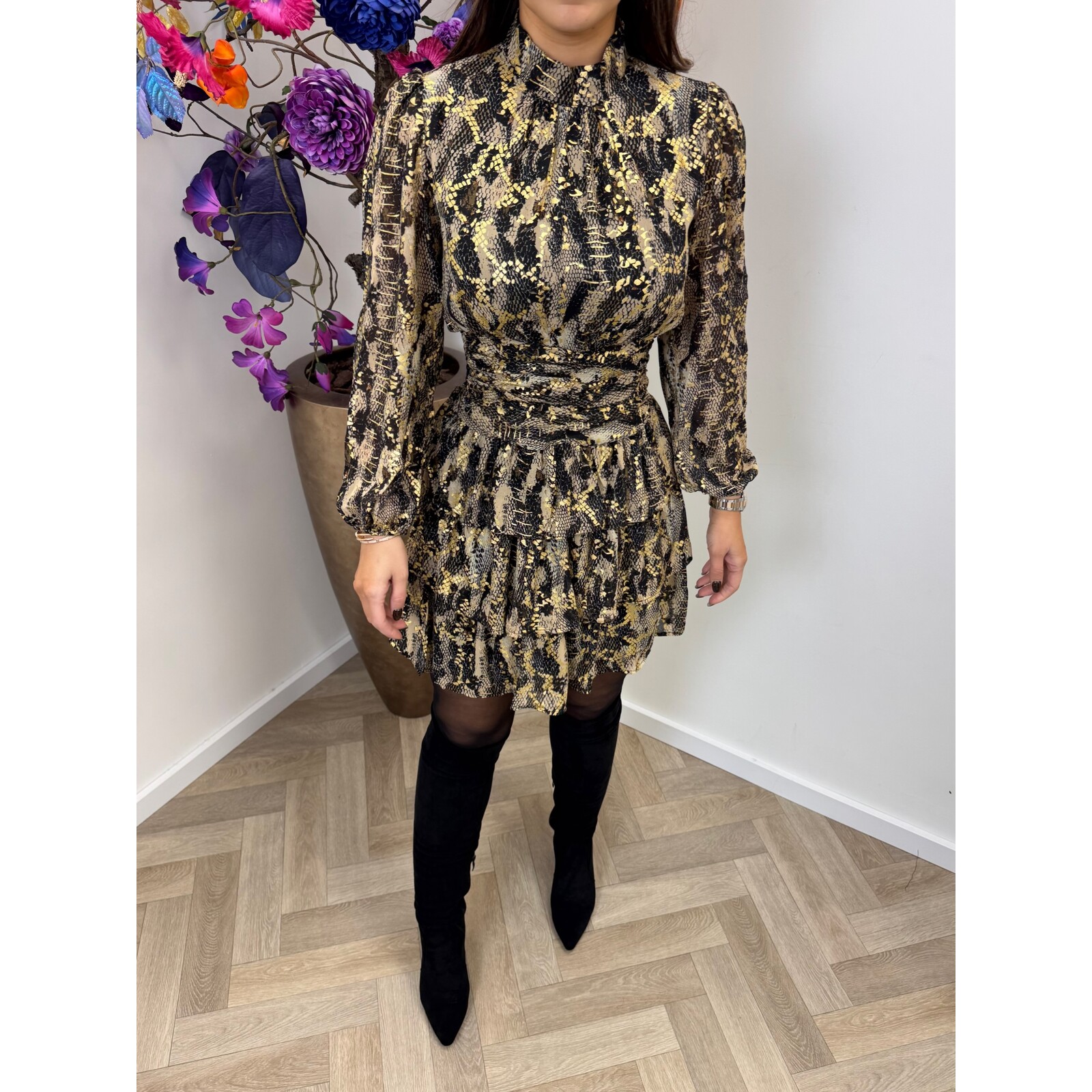 Dress animal gold cy4473a