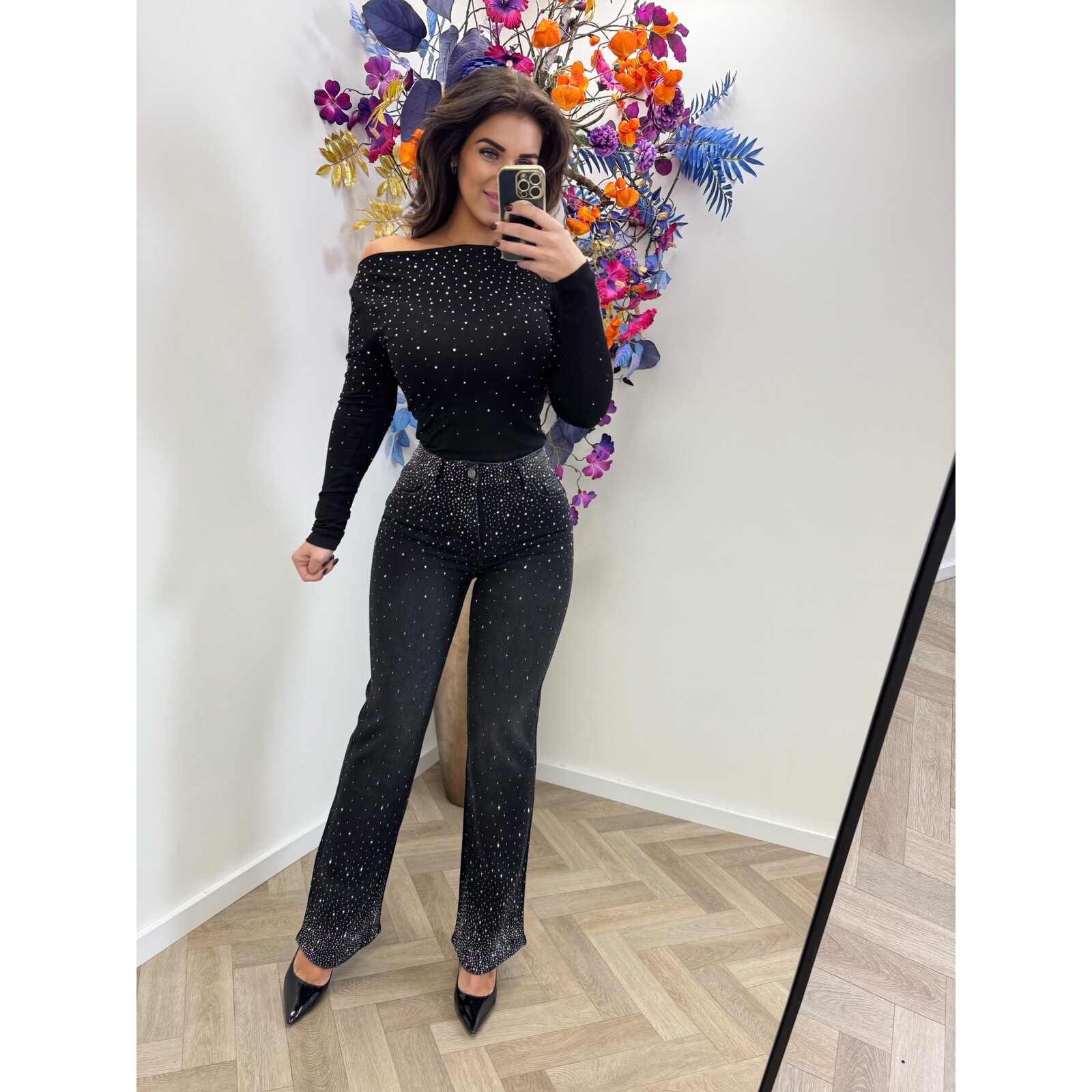 Top Diamonds Chic co Black R2321