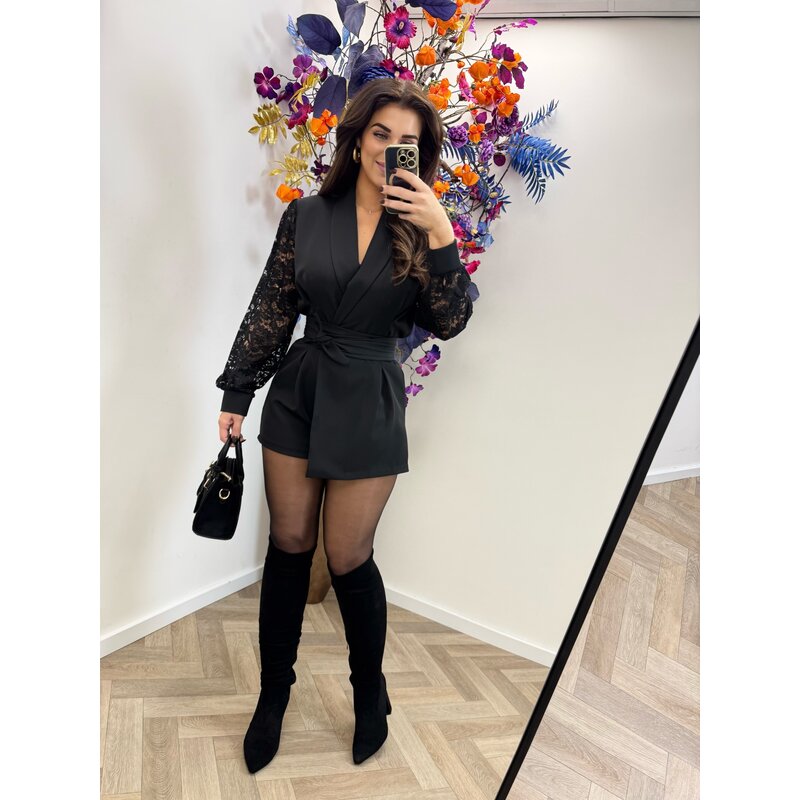 Jumpsuit Stella Lace Black