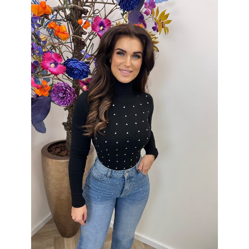 Col Top Diamonds 003 Black