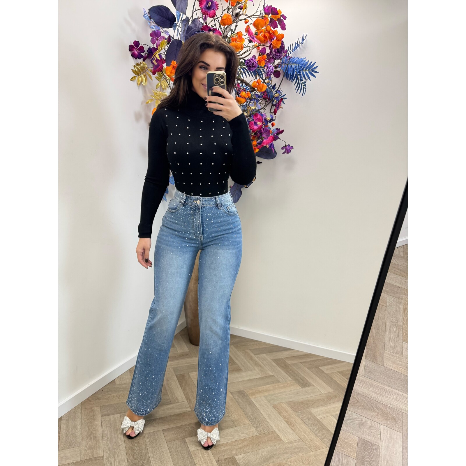 Col Top Diamonds 003 Black