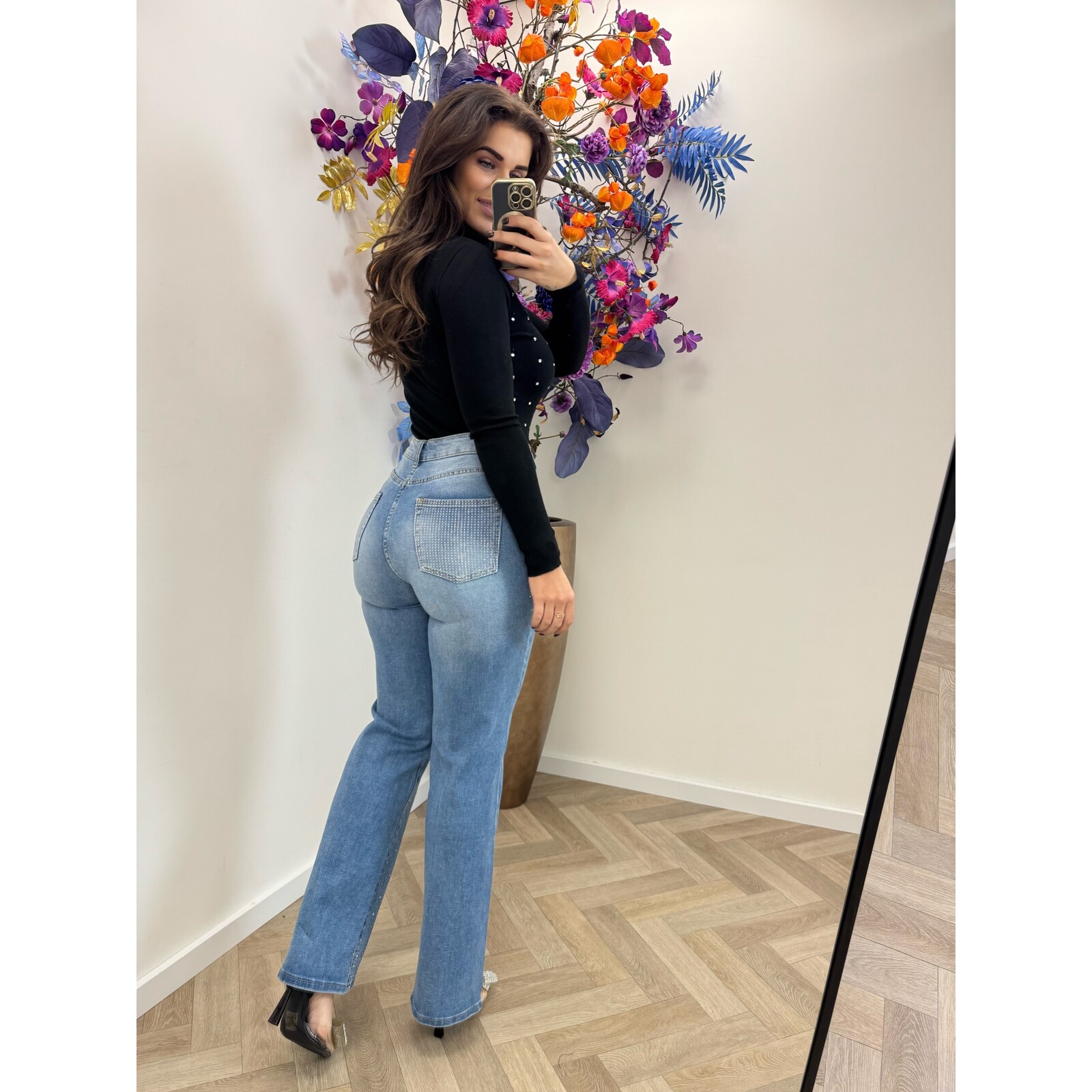 Col Top Diamonds 003 Black