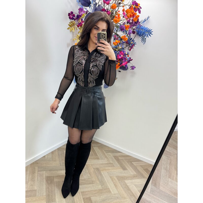 Body Blouse Luxury Glam 10808E