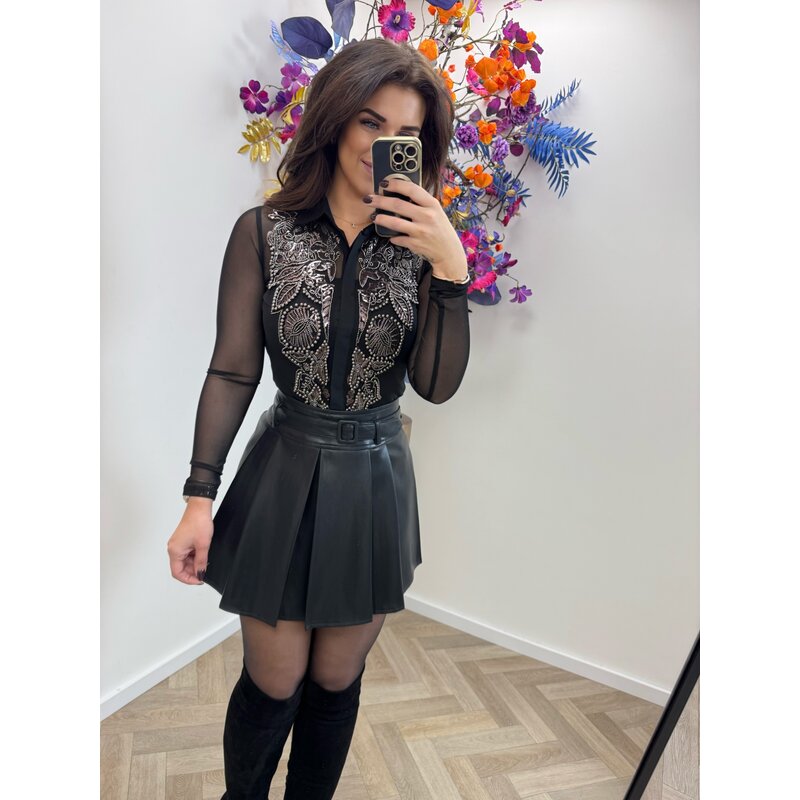 Body Blouse Luxury Glam 10808E