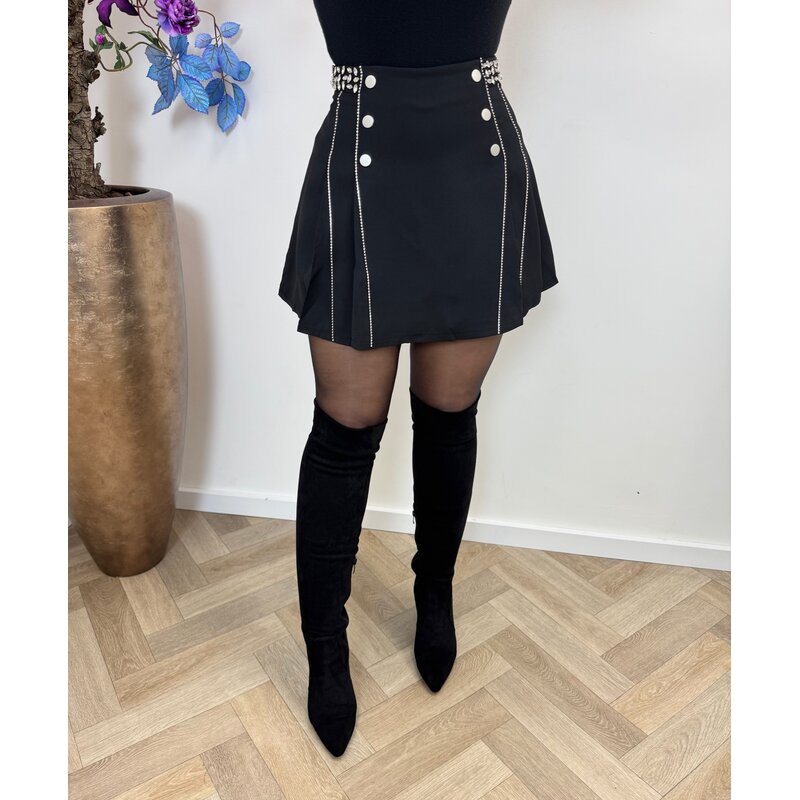 Skort Lusy Diamonds Black VMC6112