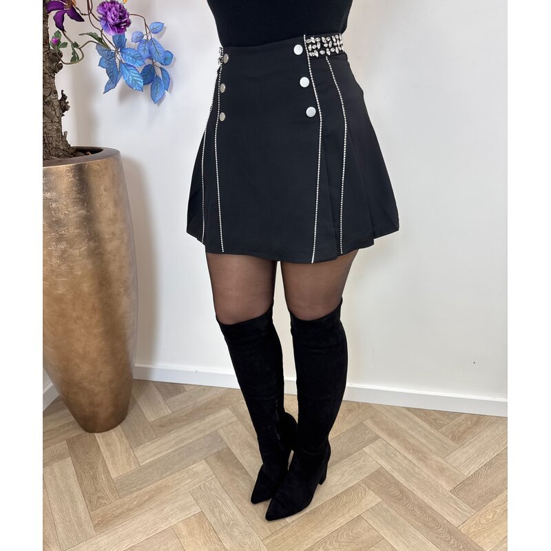 Skort Lusy Diamonds Black VMC6112