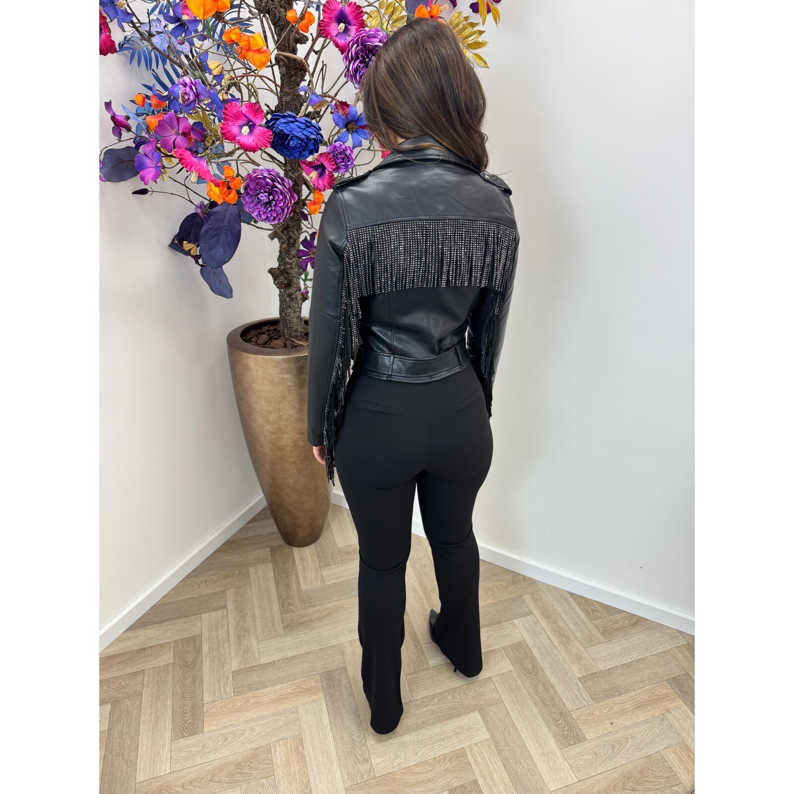 Jacket Leder Diamonds S-2731