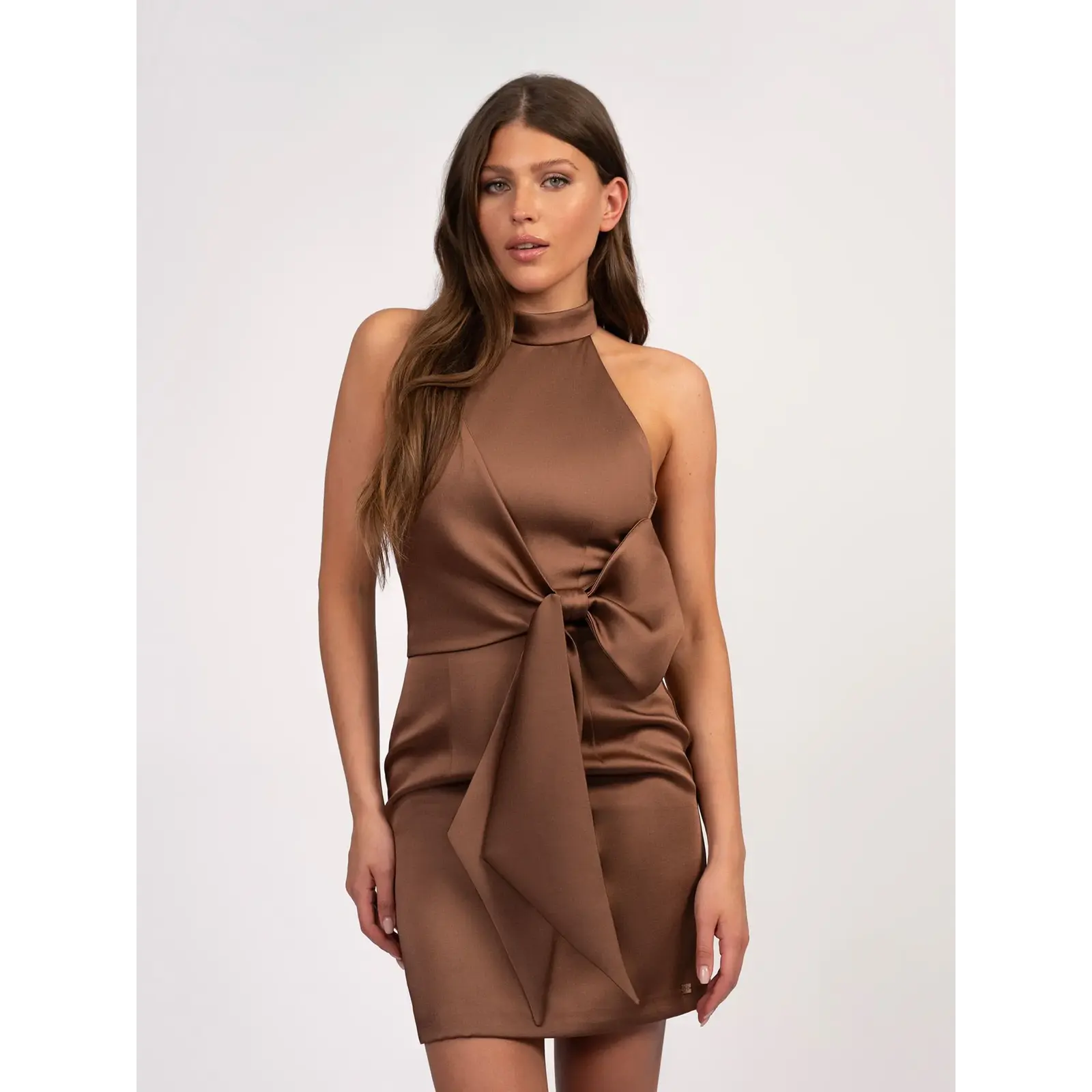 Nikkie Dress Omahah Walnut Nikkie
