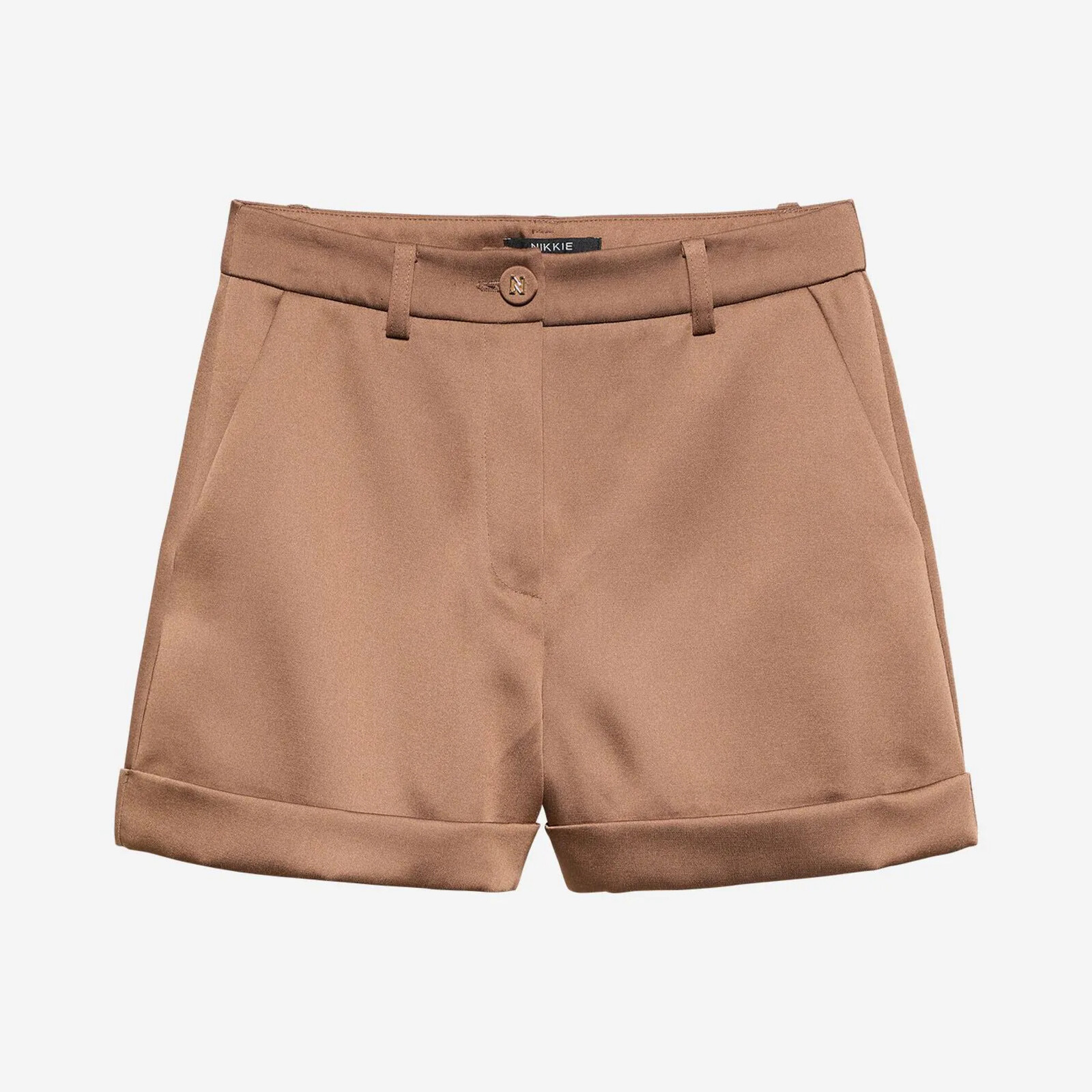 Nikkie Short Satijn Omahah Walnut Nikkie