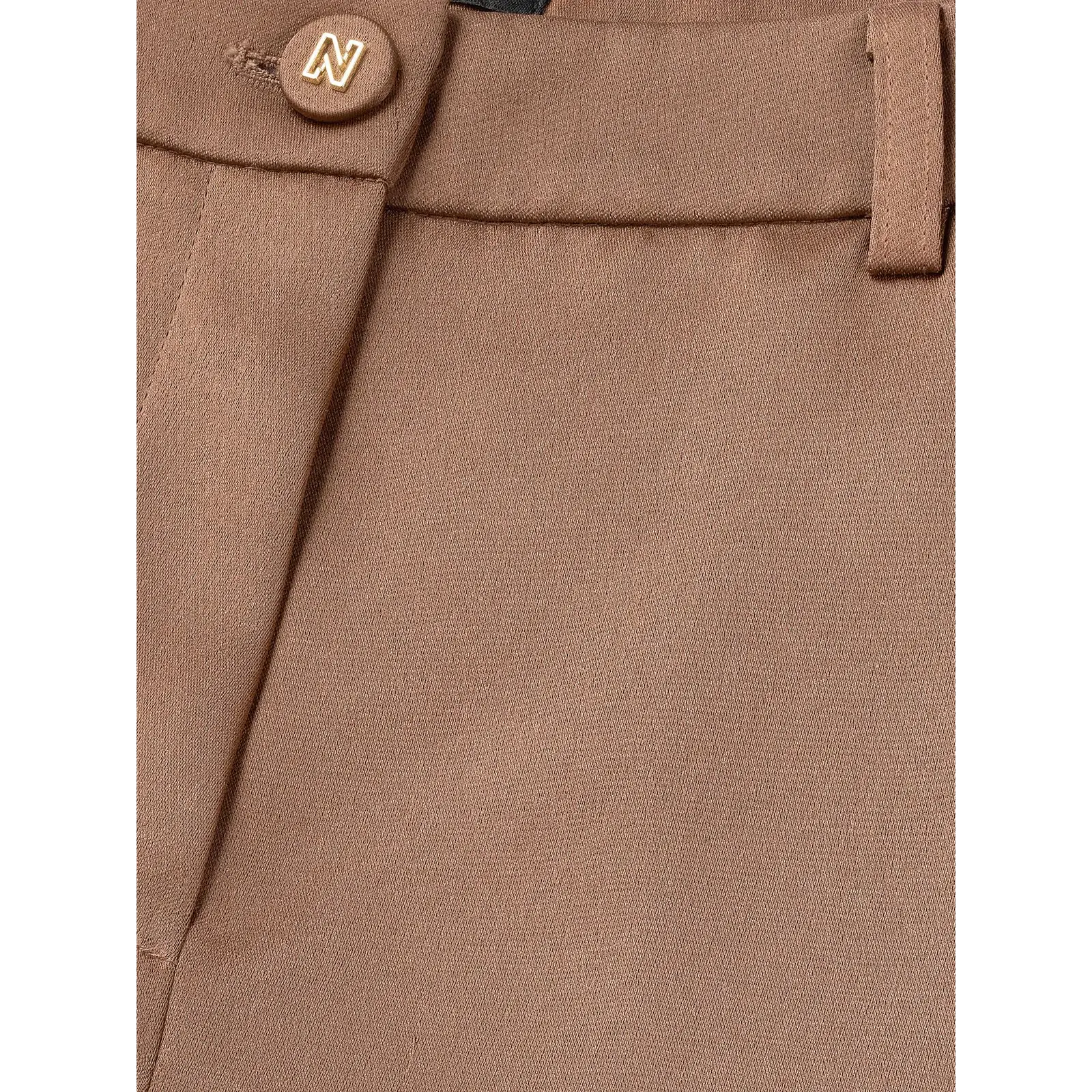 Nikkie Short Satijn Omahah Walnut Nikkie